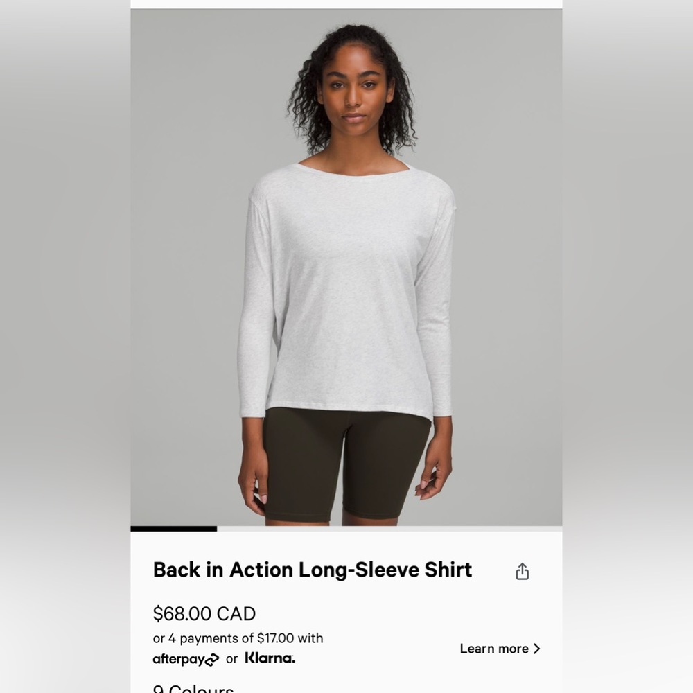 TWO Lululemon Back in Action Longsleeves!